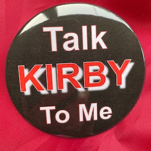 Black Talk Kirby To Me Spieltag Button