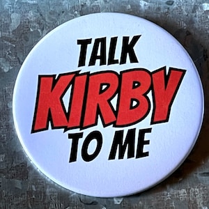 Talk Kirby to Me Gameday Pinback Button