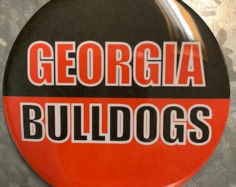 Georgia Bulldogs Spieltag Button
