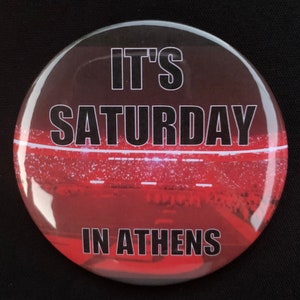 It's Saturday Gameday Pinback Button