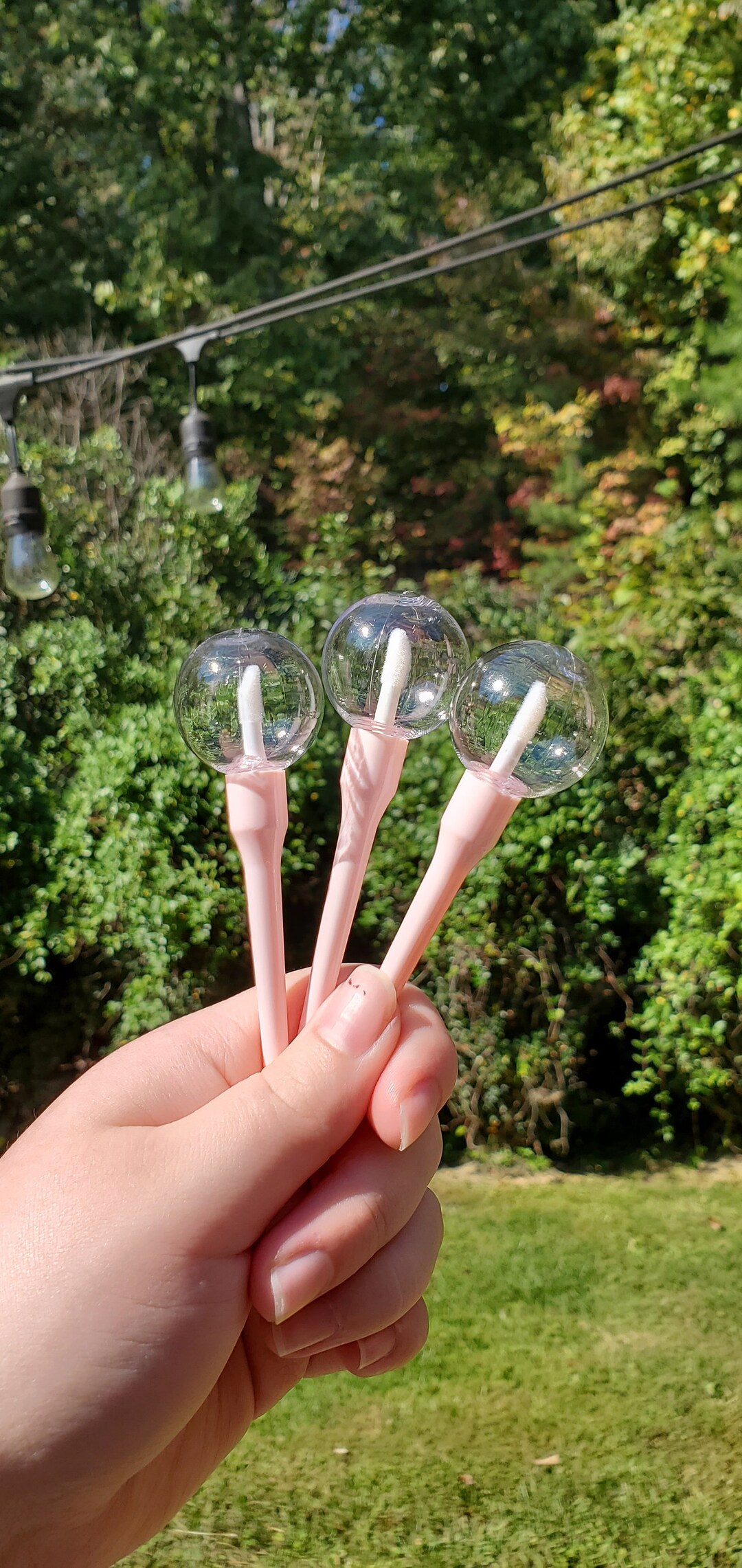 10 Pc Lollipop Lip Gloss Tubes Etsy