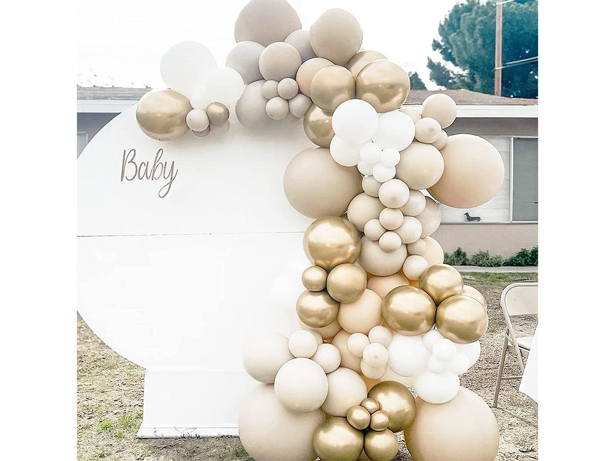 Balloon Arch Kit, SCMDOTI Double Stuffed Nude Beige White Gold Balloon  Garland Kit Neutral Balloon Arch for Boho Party, Baby Shower Decoration,  Birthday, Weddings, Neutral Gender Reveal Party Deco : Toys & Games 