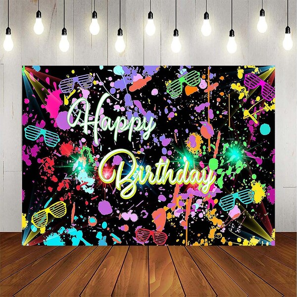 Glow in the Dark Backdrop Etsy