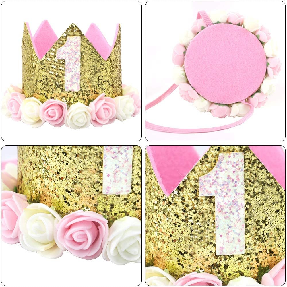 1st Birthday Decoration for Girl First Birthday Number 1 - Etsy