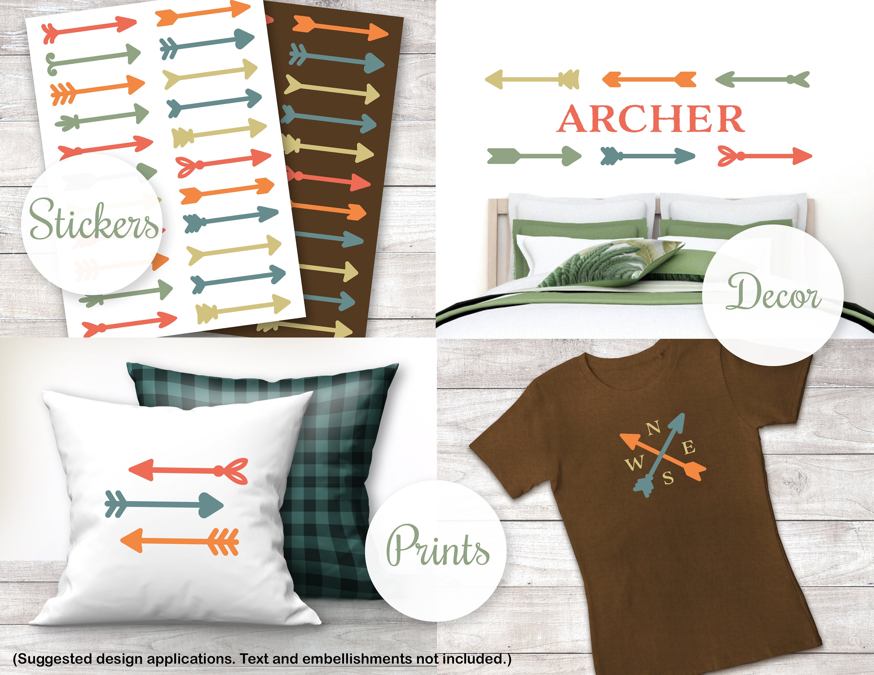 SVG Arrows Arrow Thick Cutting Cut Files Arrowhead Cricut - Etsy