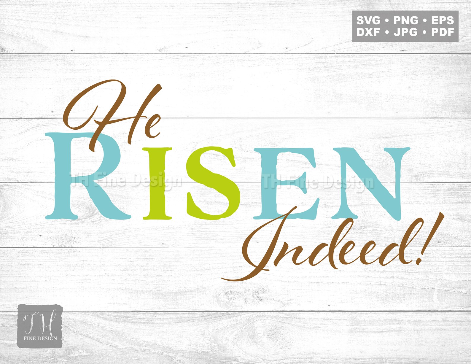 He Is Risen Indeed Easter Christian Text Message Printable Etsy