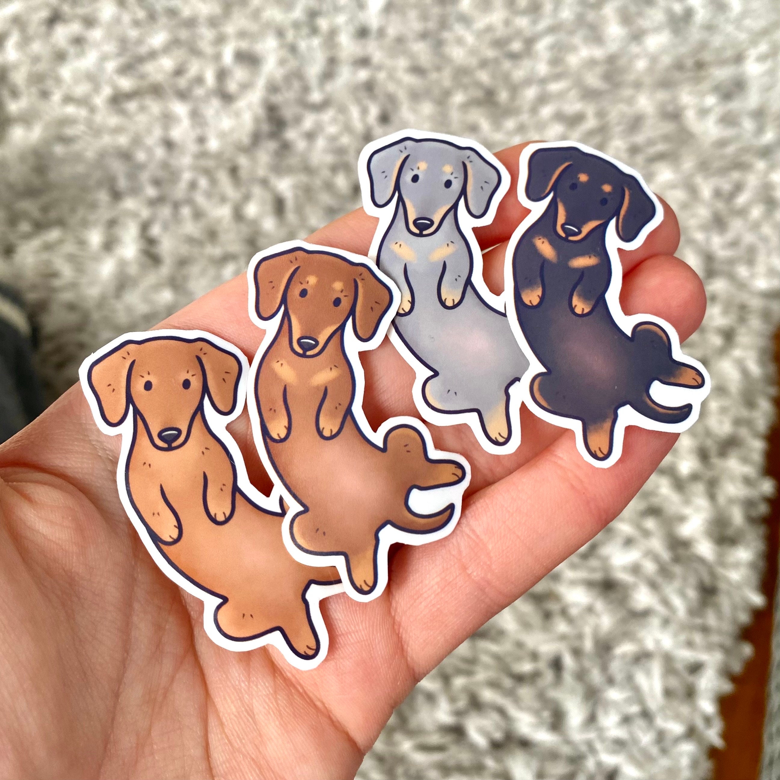 Custom cartoon dog sticker -  Österreich