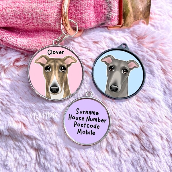 Greyhound Dog Collar Etsy