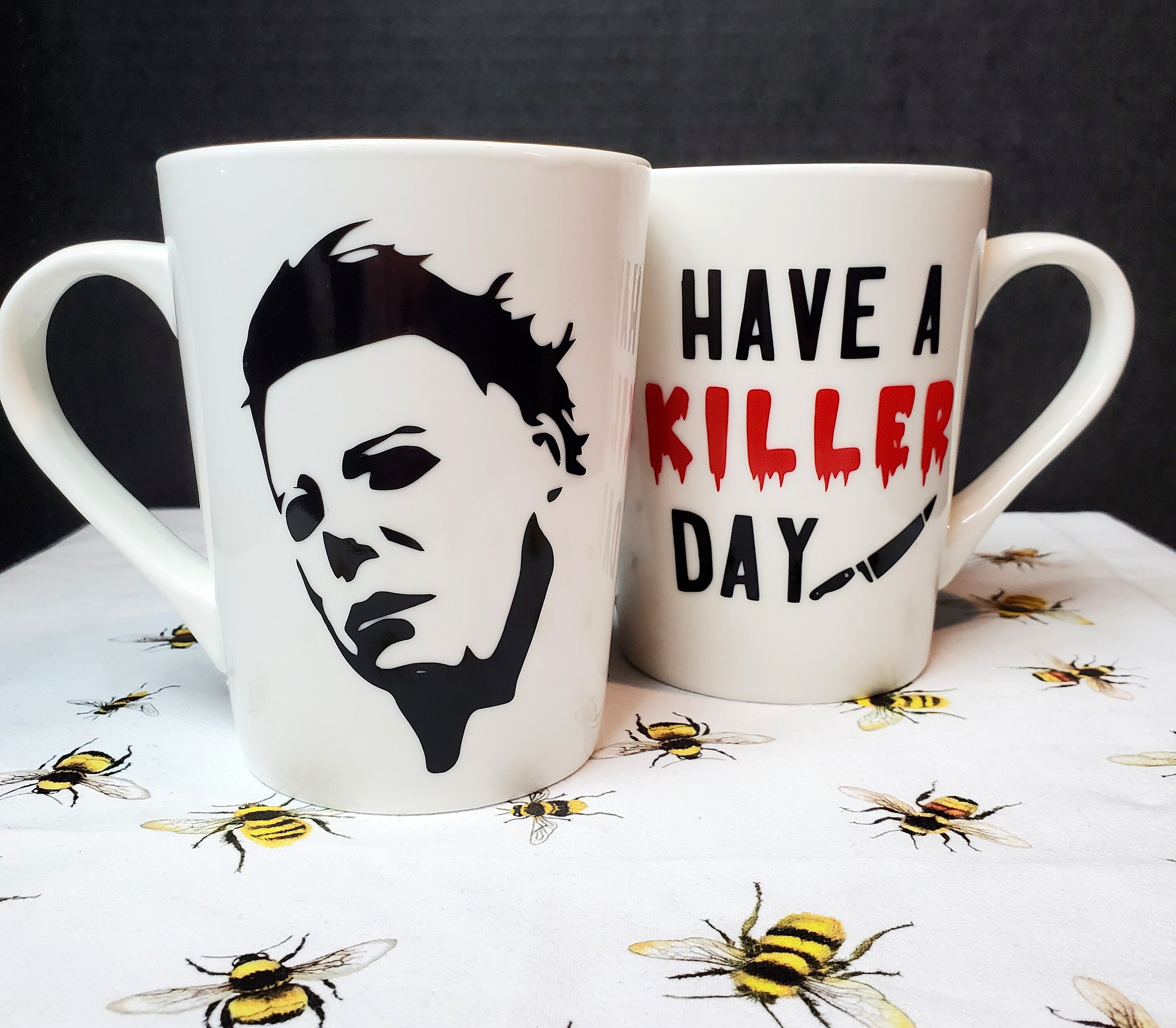 Michael Myers Halloween Coffee Mugs Etsy