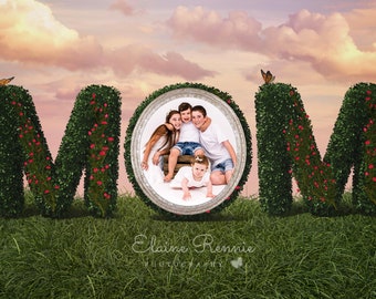 Happy Mother&#39;s Day Digital Background with placement for photo, Mom, composite, for photographers, digital backdrop,