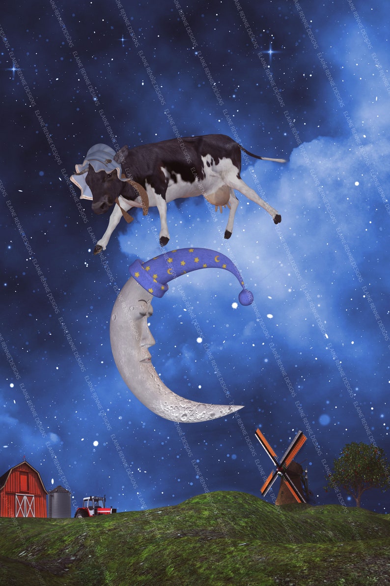 jim shore cow jumped over the moon