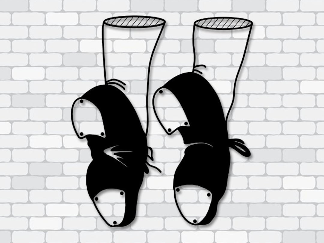 Tap Shoes SVG for Cricut, Tap Dance Svg, Files for Silhouette Cameo or