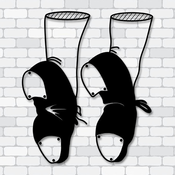 Tap Shoes SVG for Cricut, Tap Dance svg, files for Silhouette Cameo or Cricut, vector, svg, dxf ep