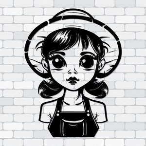 Farm Girl svg, Farm svg, Digital file Girl for printing on T-shirts, files for Silhouette Cameo or Cricut