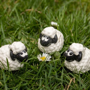 Sheep Handmade Decorative Ceramic Figure for Home or Garden image 7