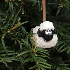 Sheep Handmade Decorative Ceramic Figure for Home or Garden image 4
