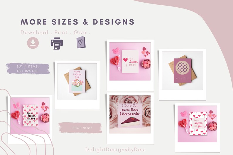 You're My Cutie Pie Printable Greeting Card for Valentines Day ...
