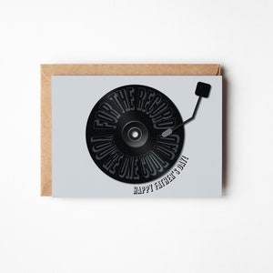 Happy Father's Day Card | Vinyl Record Card | For the Record, You're a Cool Dad | Printable Father's Day Card | Printable Greeting Card
