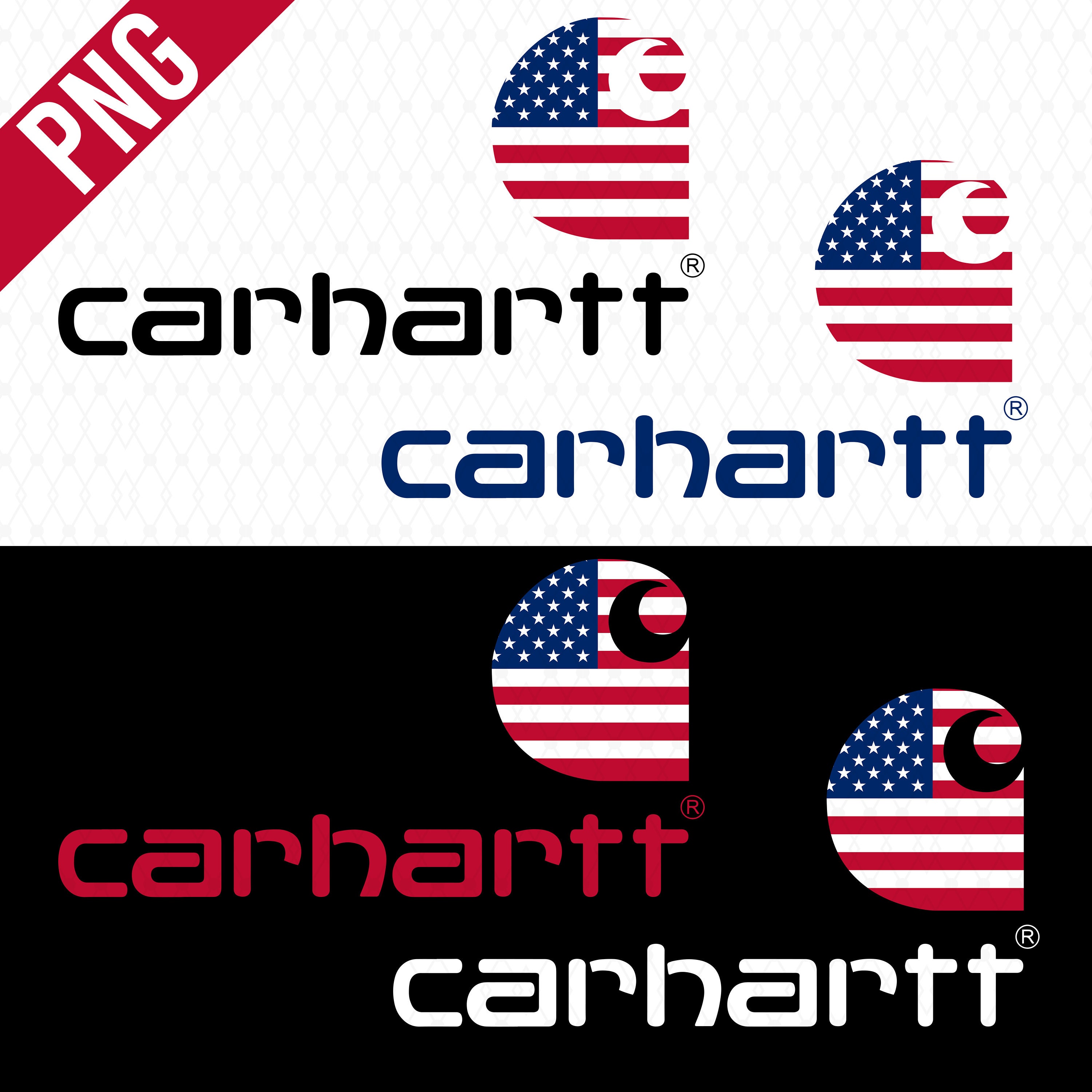 4 American Flag Carhartt PNG for Sublimation Shirts Mugs Cups - Etsy