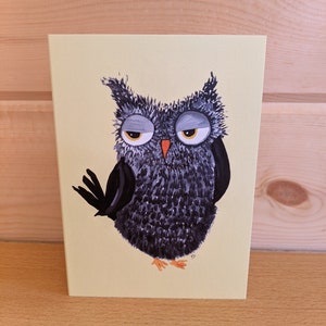 Always Be an Owl-kaarten (set van zes)