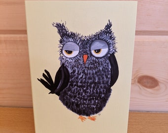 Owl Note Cards (Set of Six)