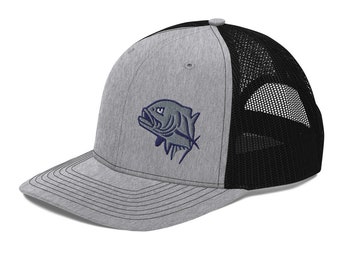 Angry Giant Trevally Trucker Cap, GT fishing hat