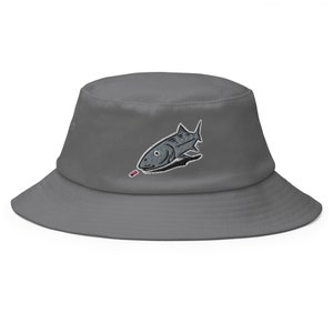 Fischerhut mit Bonefish-Stickerei | Dehnbar Bequeme Passform Fliegenfischen Old School Hut