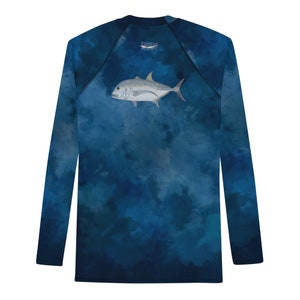 Riesen Makramee Shirt Langarm Rash Guard UPF 50+