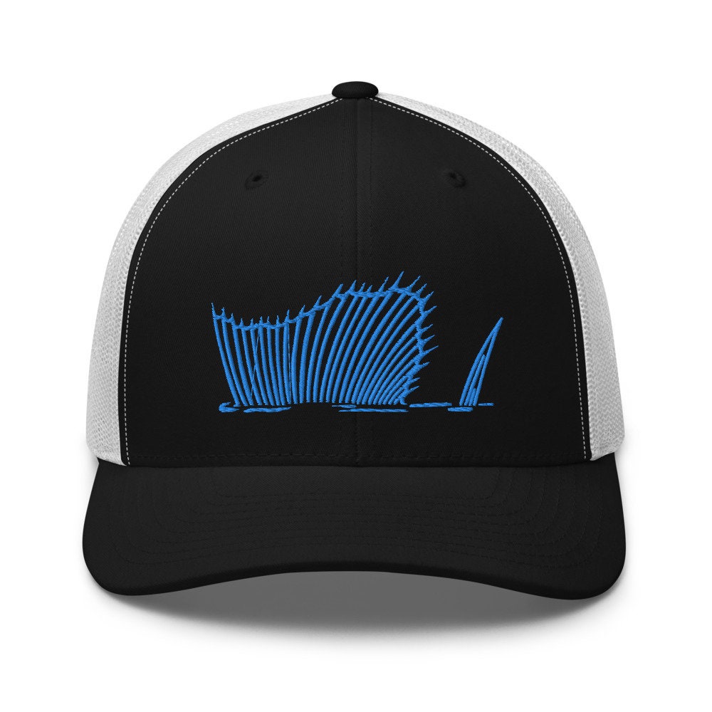 Fishing Cap with Sailfish | Fishing Gift Trucker Hat