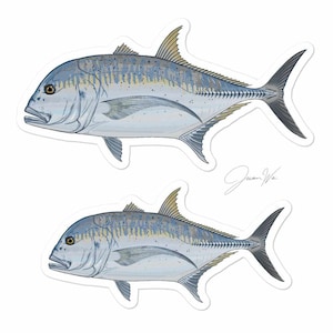 Riesen Makramee Angeln Sticker 2-teilig, BRZ Fisch Art