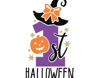 Download First Halloween Svg Etsy