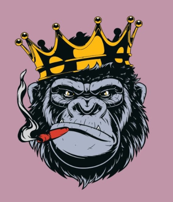 King Gorilla #009 - King Gorilla - Graffiti Minimalist Pop Art