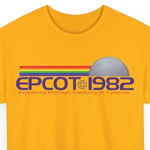 Disney Epcot Center 1982 T-Shirt, unisex men women shirt, Disney World vacation shirt