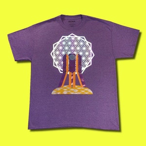 Disney Epcot Center 1982 Prism T-Shirt, Vaporwave T-Shirt, unisex men women, Wdw shirt, Disney world shirt