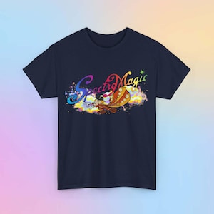 Disney SpectroMagic T-Shirt - Unisex Classic Tee, adult all sizes, Disneyworld shirt, Night Time Parade Navy