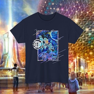 Disney Epcot Center 1982 shirt, Legacy Spaceship Earth Mural T-Shirt, unisex men women