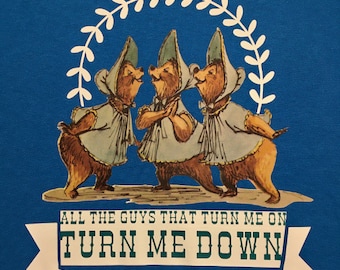 Disney Country Bears, Sunbonnets Triplets Shirt, unisex men women