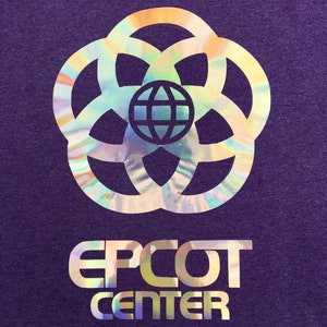 Disney Retro Epcot Center 1982 T-Shirt, Holographic T-Shirt, custom unisex men women, Wdw shirt, Disney world shirt