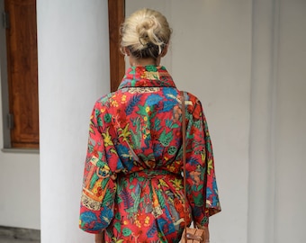 Frida Kahlo Kimono Robe – Colorful Kimono Robes