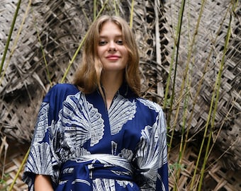 Palm Leaf Kimono