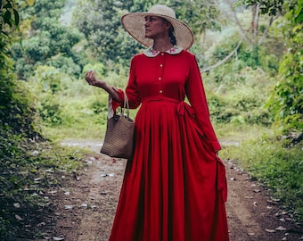 winter linen dresses