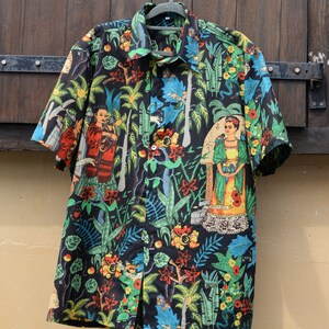 Frida Kahlo inspired Shirt for men or women – Shirt for art lover image 4