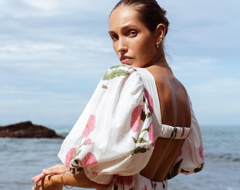 Back Open Maxi Dress