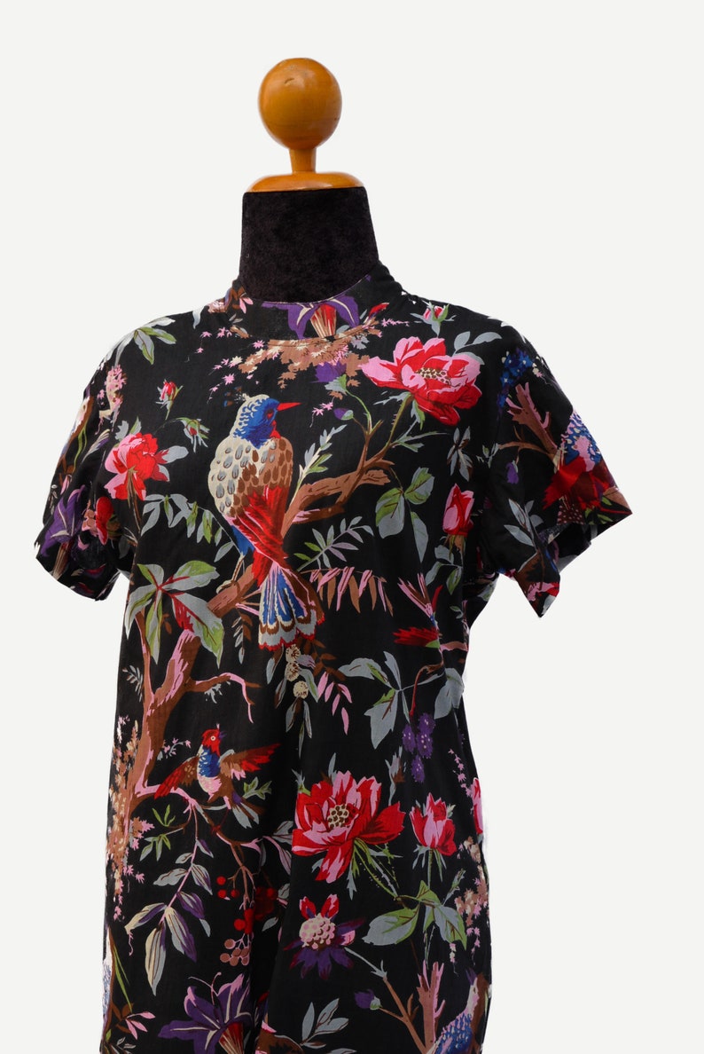 Bird of Paradise Dress - Summer Dress - A Line Dress - Etsy UK