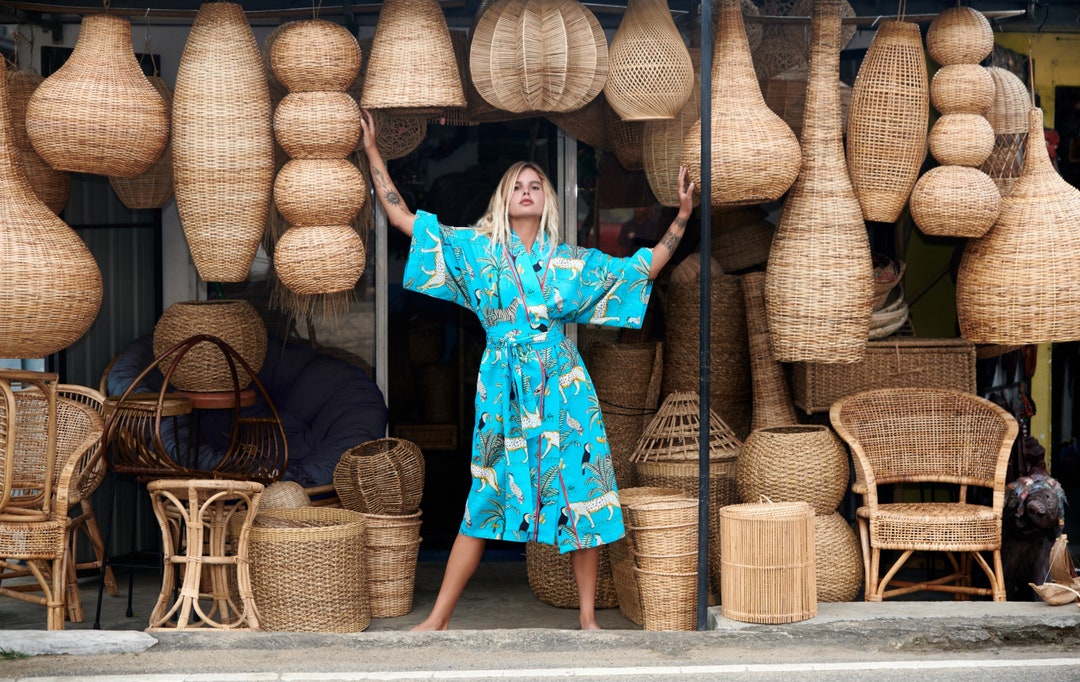 Safari Kimono Set- White