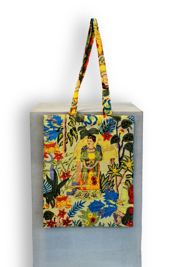 Frida kahlo canvas tote bag clearance