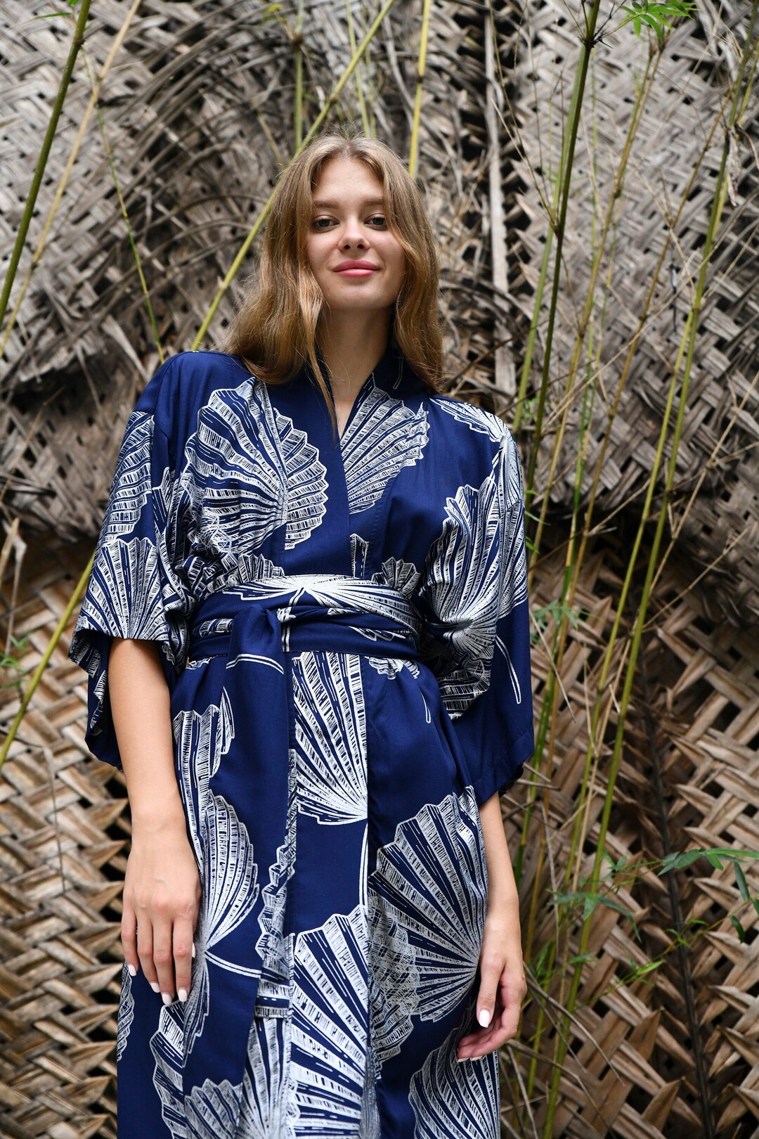 Painted Palms Kimono