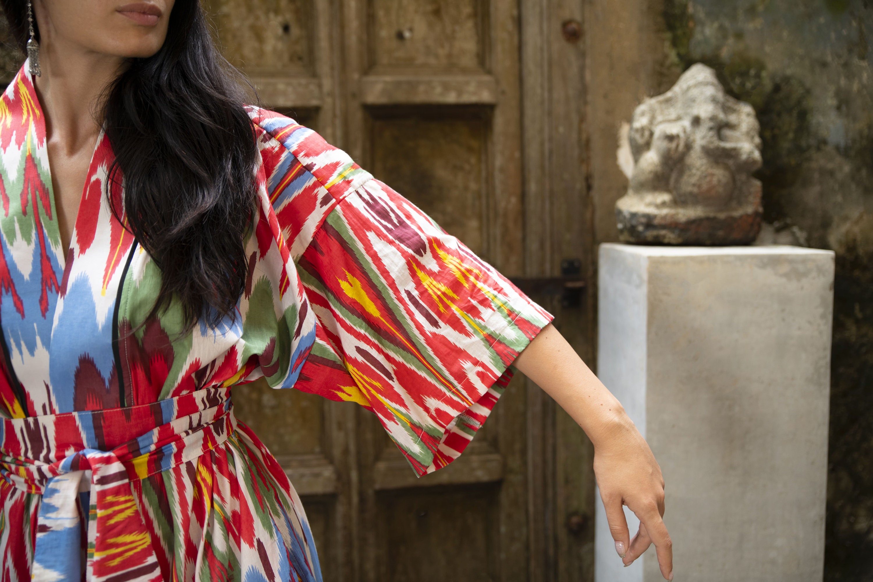 Ikat Kimono - Robe - Dressing Gown - Etsy
