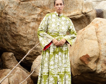 Oversized Long Sleeves Maxi Dress