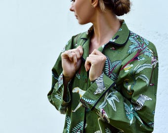 Safari printed pyjamas – Sleepwear – Pijama – Schlafanzug - pyjamas